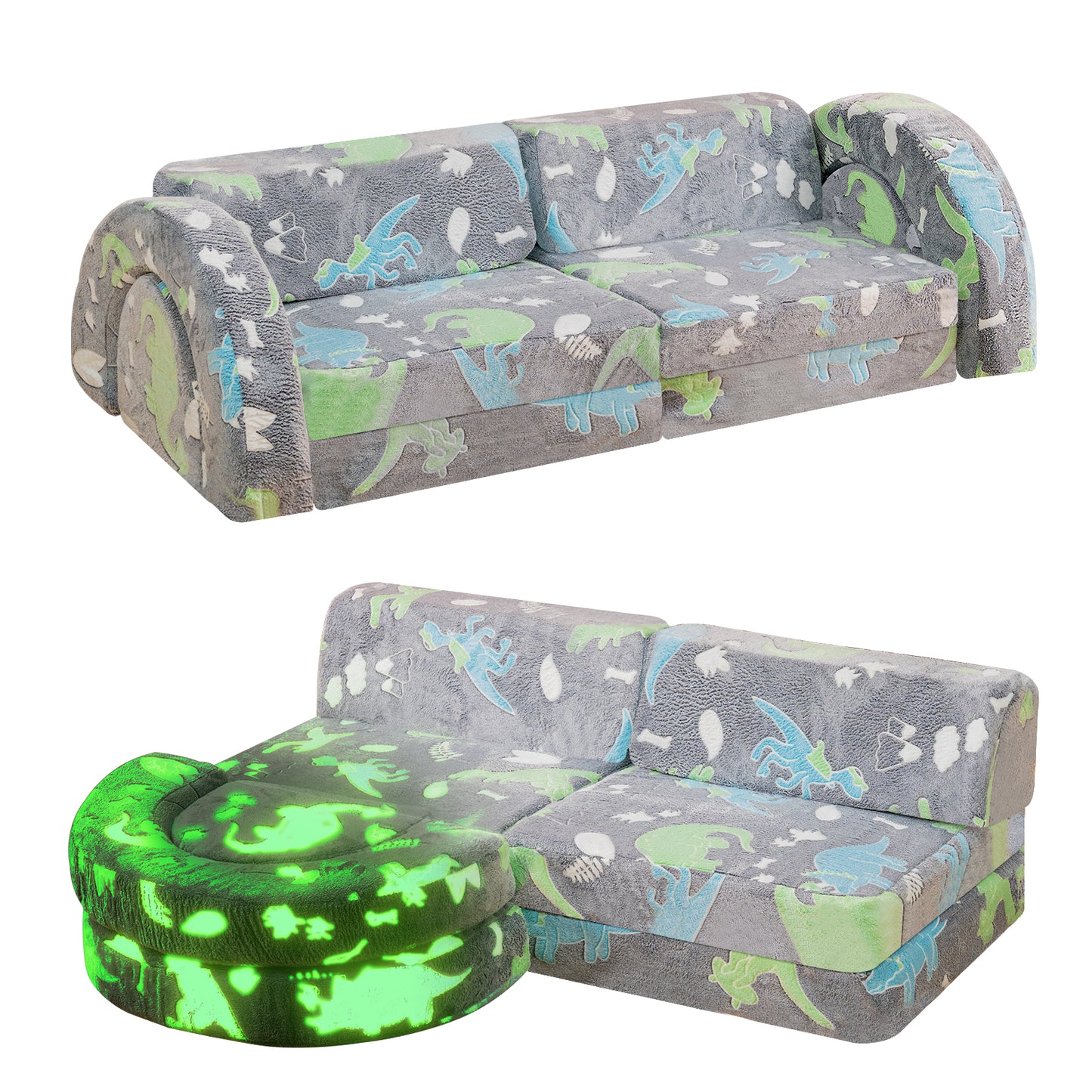 Stmoze Nugget sofa, modular game sofa, convertible game castle sofa, instant rebound 28D foam sofa, game room sofa, bedroom furniture